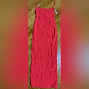 Skims poppy long fits everybody slip dress.